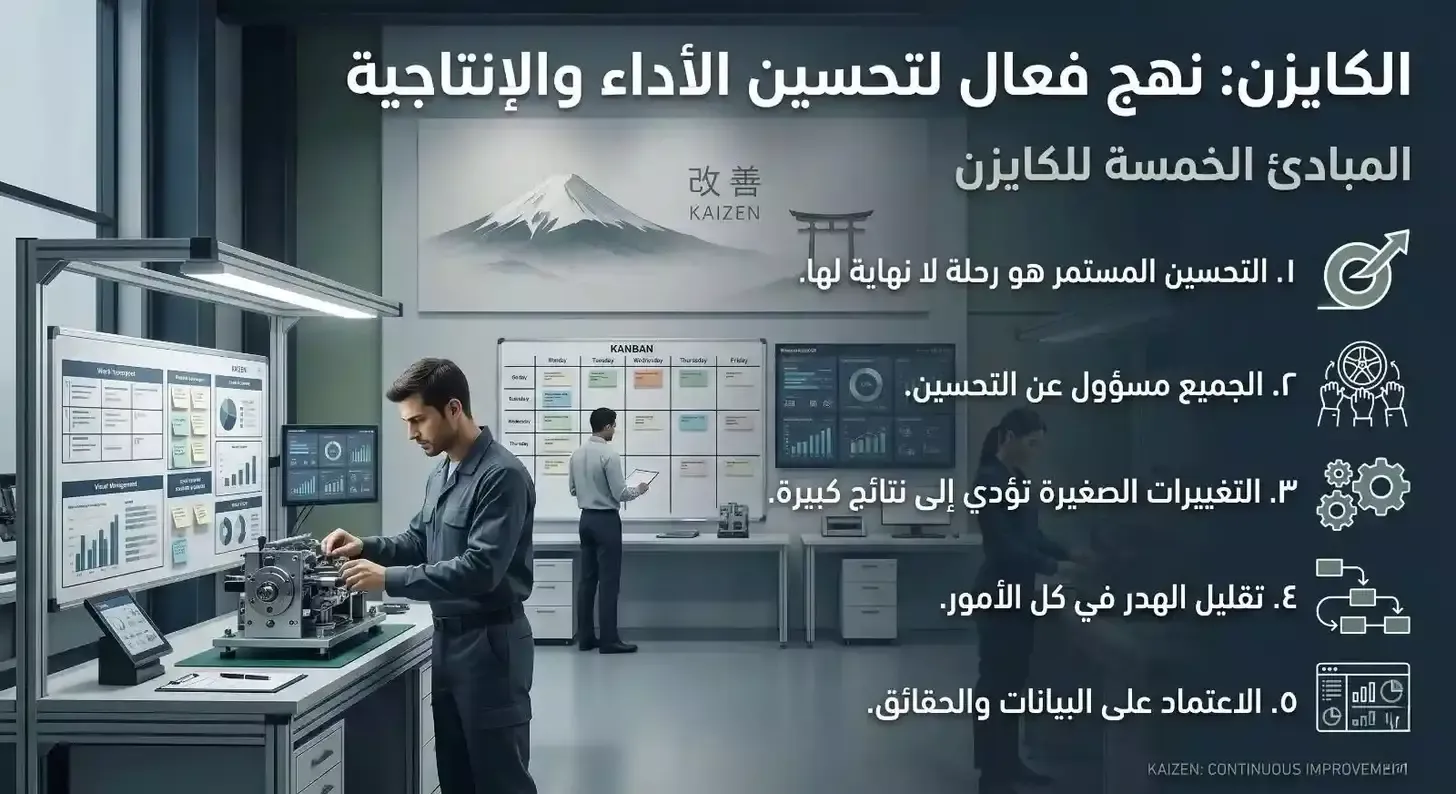 المبادئ الخمسة للكايزن